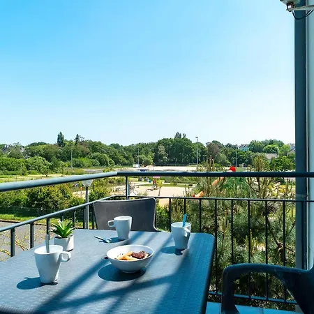 Les Thermes 421- Appt Pour 4 Avec Piscine Partagee Concarneau Extérieur photo